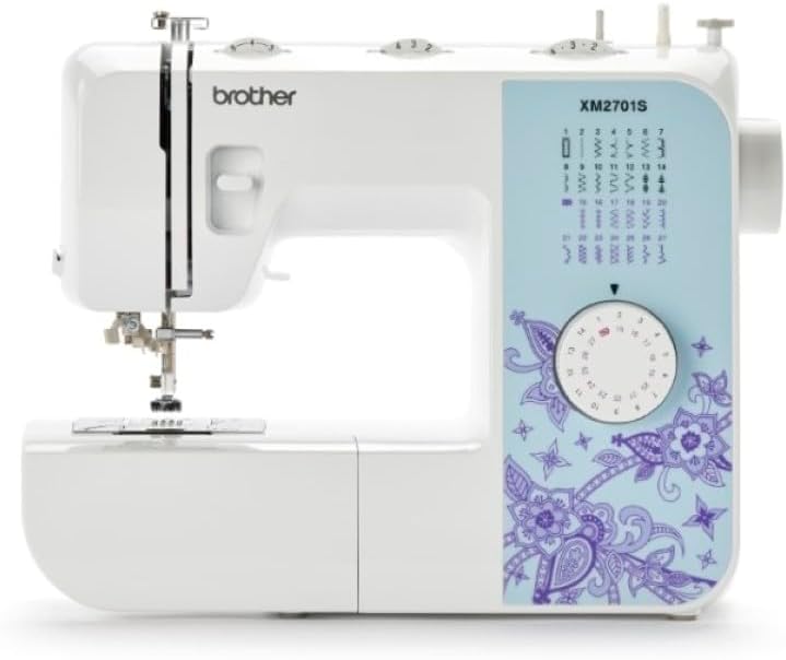 Brother XM2701S Nähmaschine (Exklusive Edition), Tisch und Tasche inklusive, 27 Nähprogramme, Freiar