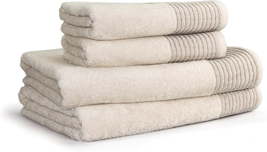 möve Wellness Saunatuch Uni mit Chenillebiesen 80 x 200 cm aus 100 % Baumwolle (Spinair), nature 80