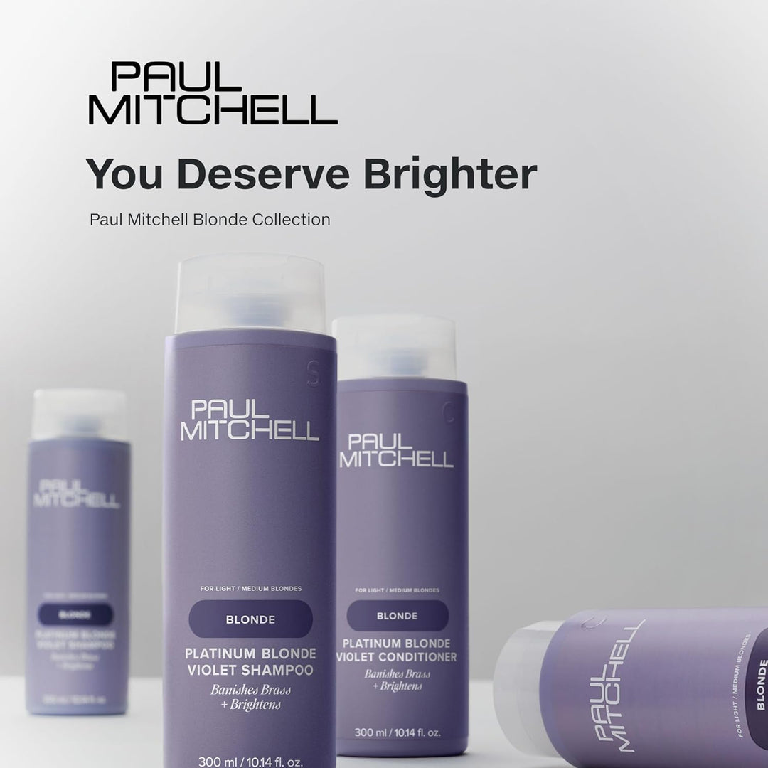 Paul Mitchell Platinum Blonde Shampoo - Violett Shampoo für strahlend blondes, graues oder weisses H