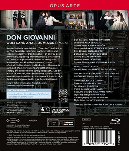 Mozart: Don Giovanni [Royal Opera House 2014], Blu-ray