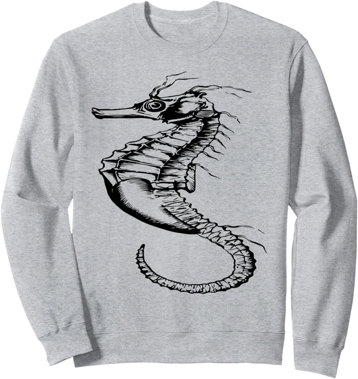 Seepferdchen zeichnen Sweatshirt