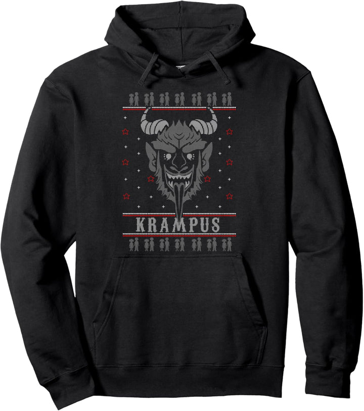 Frohe Krampus Weihnachten Pullover Dämon Teufel hässliche We Pullover Hoodie