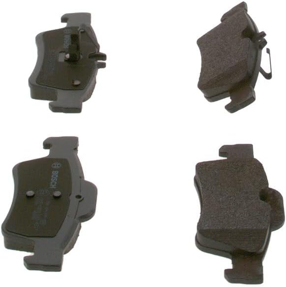 Bosch BP412 Bremsbeläge - Hinterachse - ECE-R90 Zertifizierung - vier Bremsbeläge pro Set