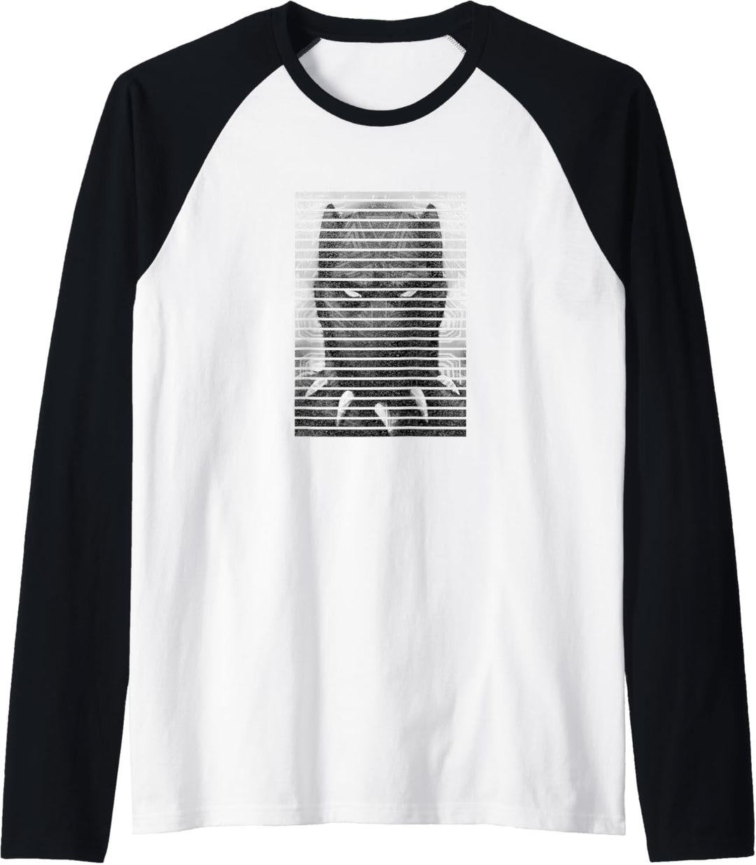 Marvel Black Panther Lined Portrait Raglan