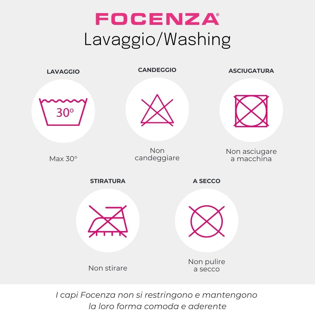 FOCENZA Mädchen Top Gym, Nahtlose Technologie, Made in Italy S Neongrün - Neonorange - Türkis, S Neo