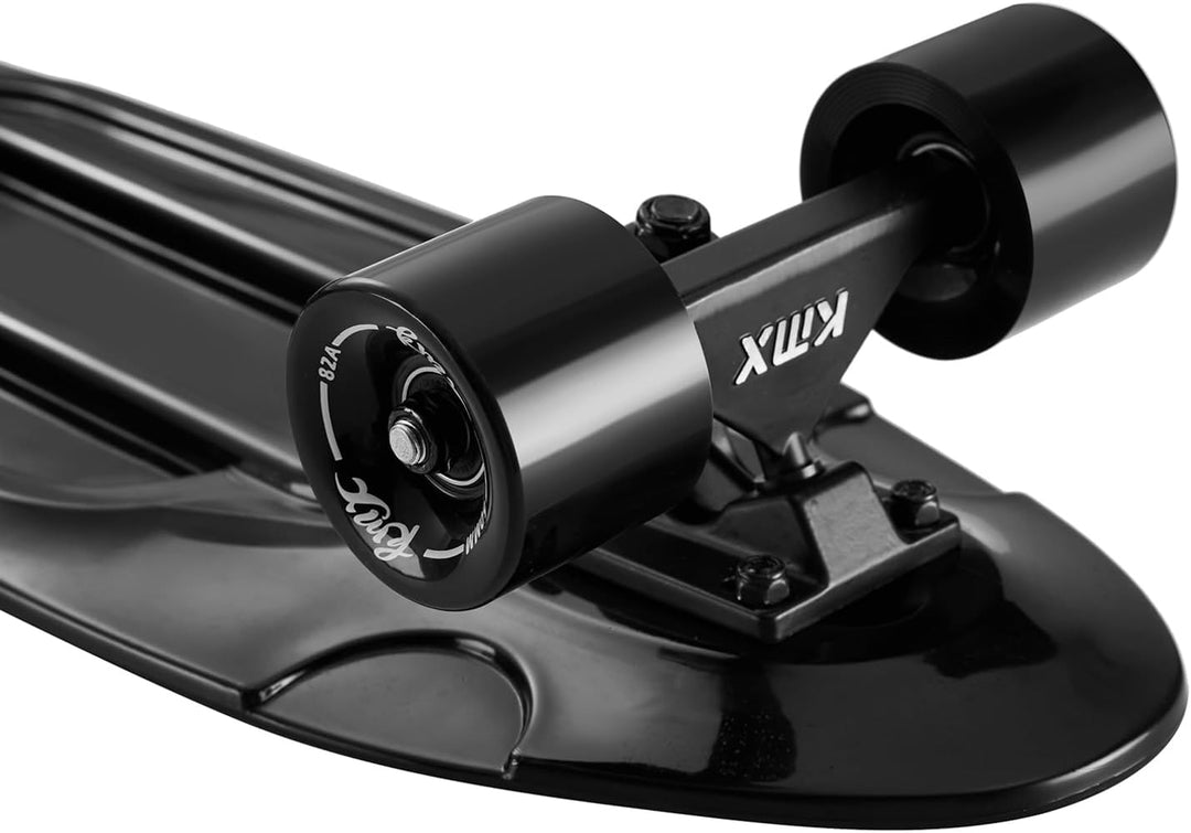 KMX 55,9 cm Mini Cruiser Skateboard für Jungen Mädchen und Jugendliche, komplettes Anfänger-Skateboa
