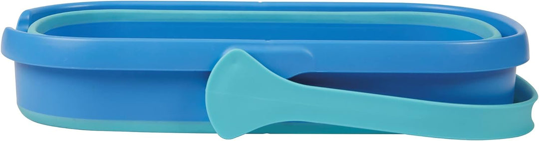 Spontex Ultra Compact Twist Mop und Eimer Set, Mikrofaser-Mopp mit eingebautem Selbstauswringsystem,
