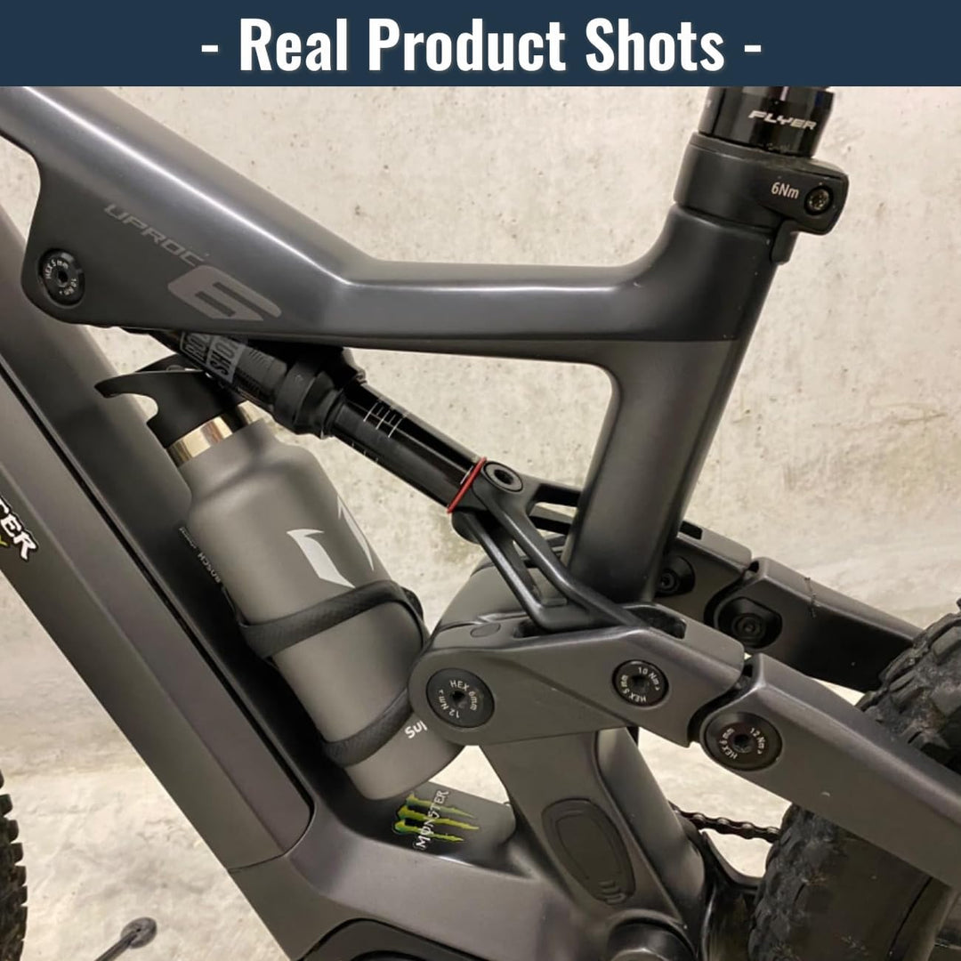Tissting Carbon Fahrrad Flaschenhalter Rennrad, Flaschenhalter Fahrrad Seitlich Ultralight Einstellb