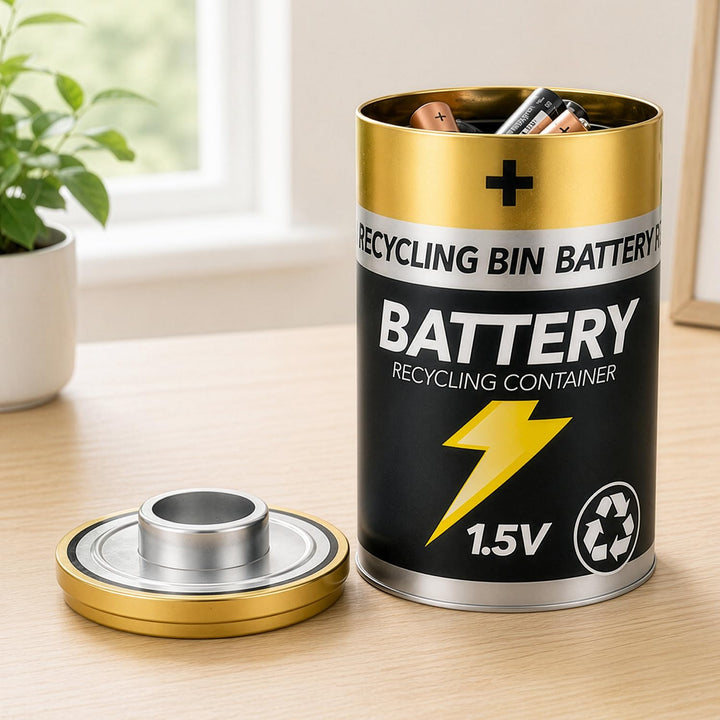 CKB LTD Batterie-Abfall-Recycling-Abfallbehälter klein, für gebrauchte Batterien neuartiges Design z
