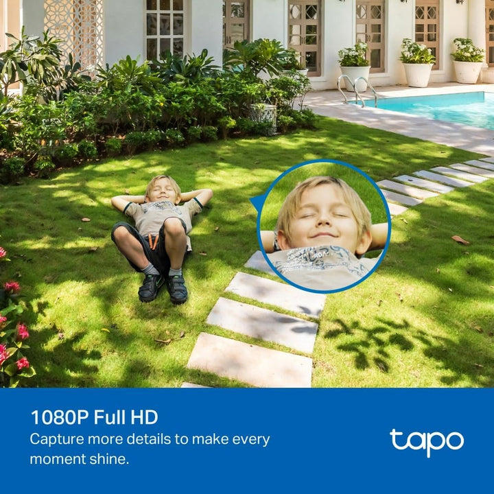 TP-Link Tapo C500 WLAN Überwachungskamera Aussen, 360° Sichtbereich, 1080p Auflösung, Bewegungserken