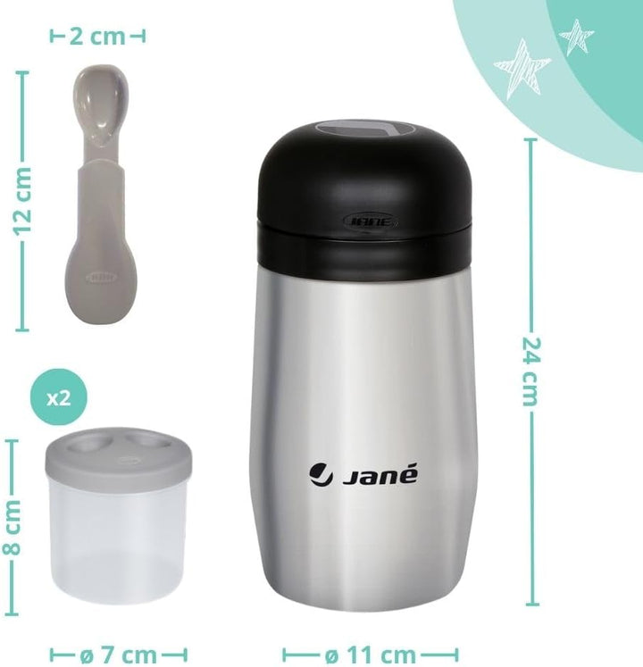 Jané Thermic Line Thermoskanne für Babybrei 1 L, 1 L