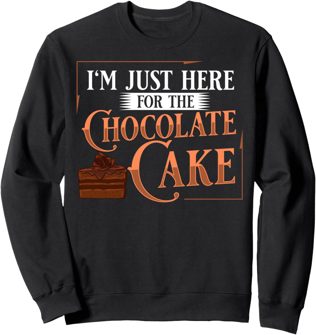 Schokoladenkuchen Dessert Rezept Sweatshirt