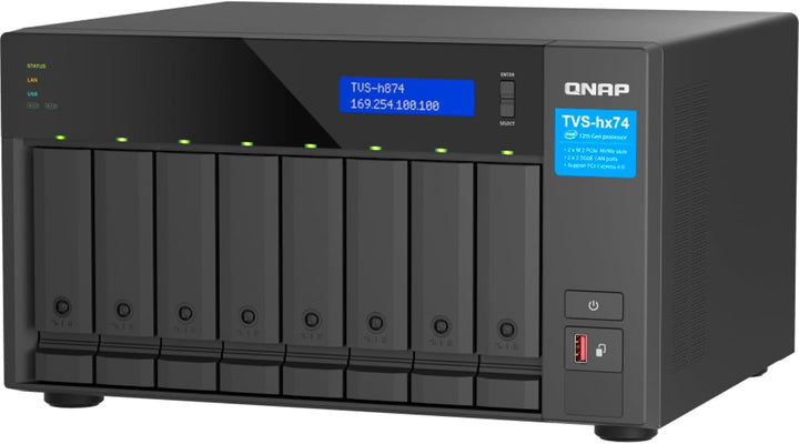 QNAP TVS-h874X-i9-64G schwarz