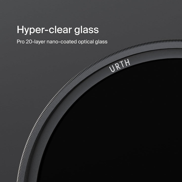 Urth 105 mm Graufilter ND64 (6 Stop) ND Filter (Plus) — Neutraldichte, 20-lagig nanobeschichtet, ult