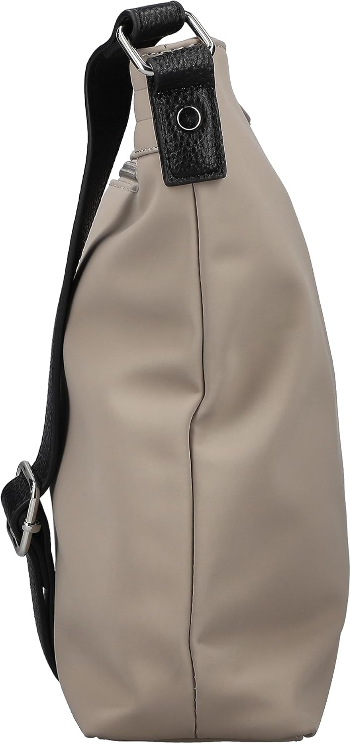 Rieker Damen H1526 Umhängetasche, Beige, S