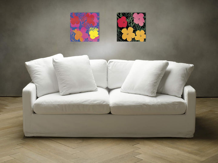 Artopweb TW22033 Warhol - Flowers, 1970 Dekorative Paneele, Multifarbiert, 30x30 Cm