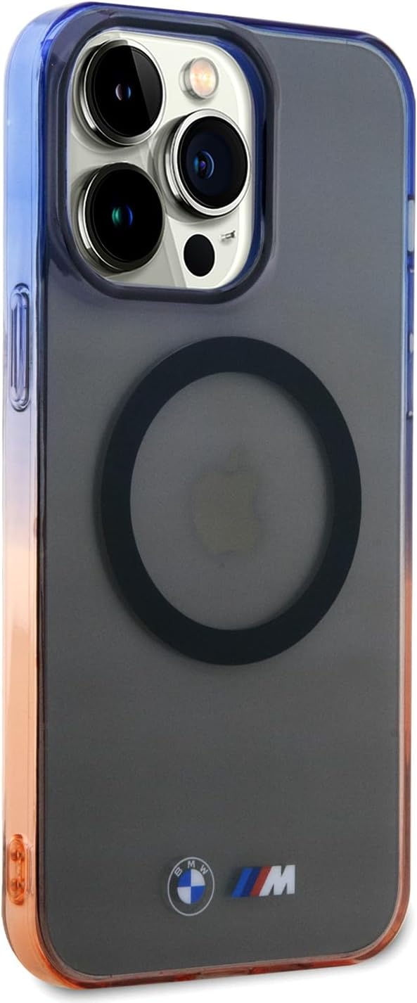 BMW BMHMP14XHTGE hülle für iPhone 14 Pro Max 6.7" grau hardcase Gradient Bumper