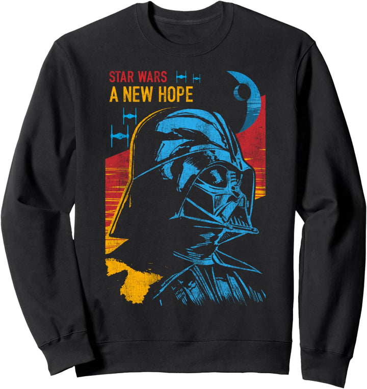 Star Wars Darth Vader Stares Down A New Hope Sweatshirt