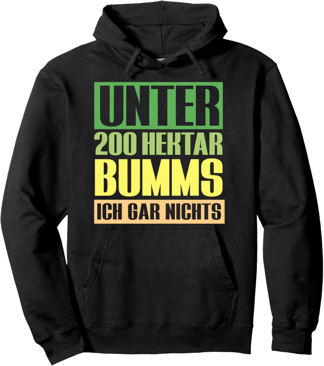 Traktor Traktorfahrer Landwirtschaft Unter 200 Hektar Pullover Hoodie