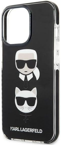 KARL LAGERFELD KLHCP13XTPE2TK Hülle für iPhone 13 Pro Max 6,7" hardcase schwarz/