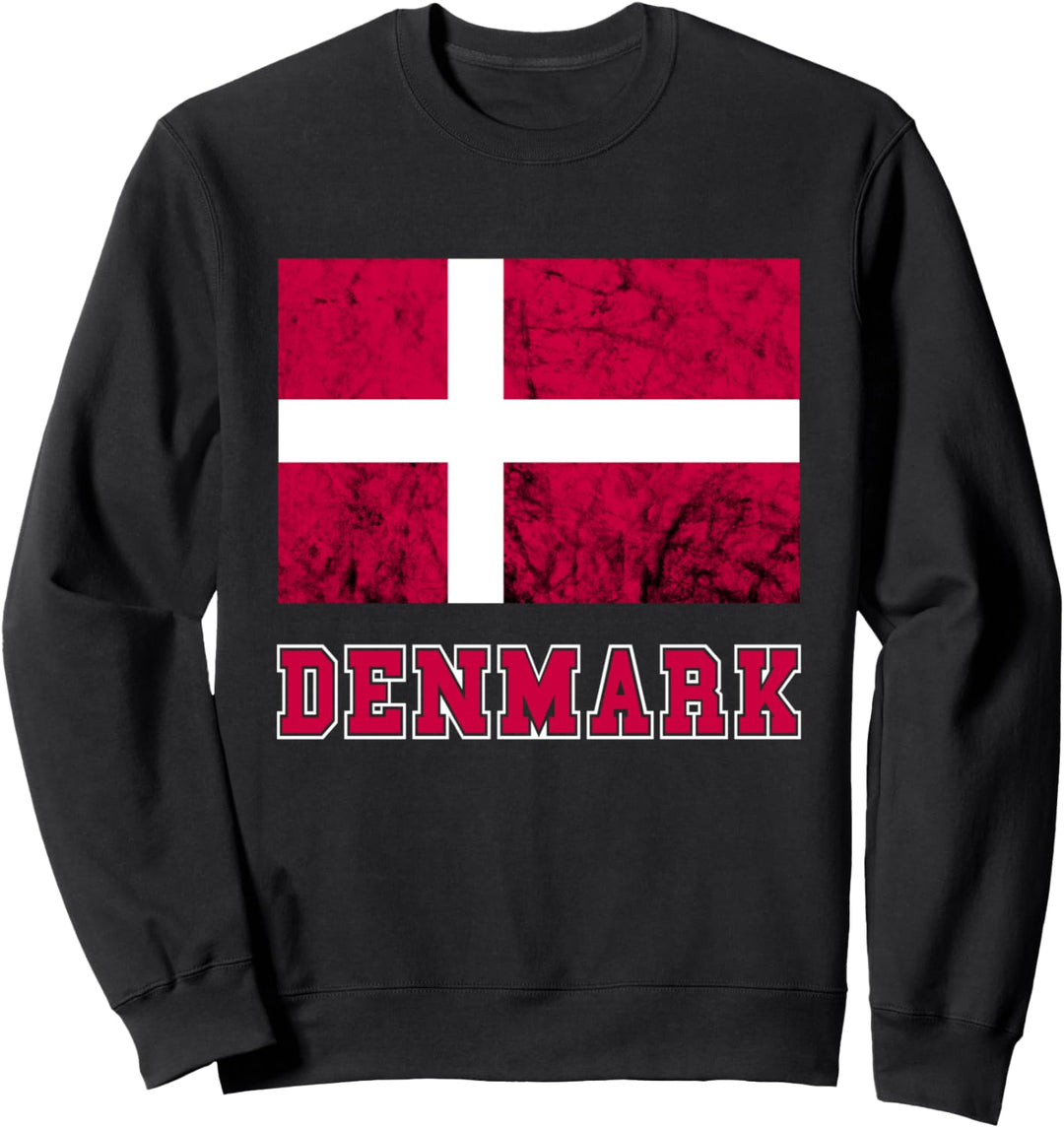 Dänemark Flagge Dannebrog Däne Stolz Dänische Wurzeln Sweatshirt