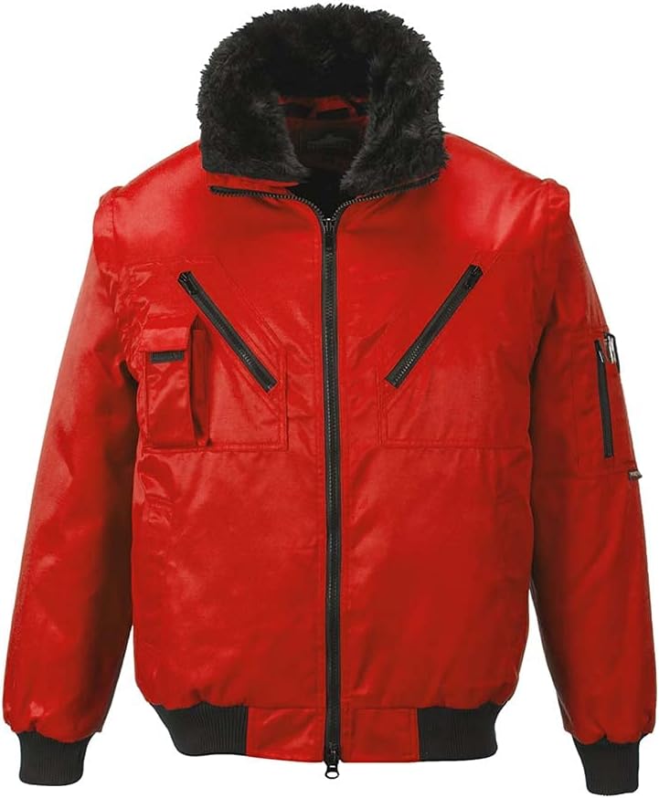 Pilot Jacket, colorRed talla XSmall XS Rot, XS Rot