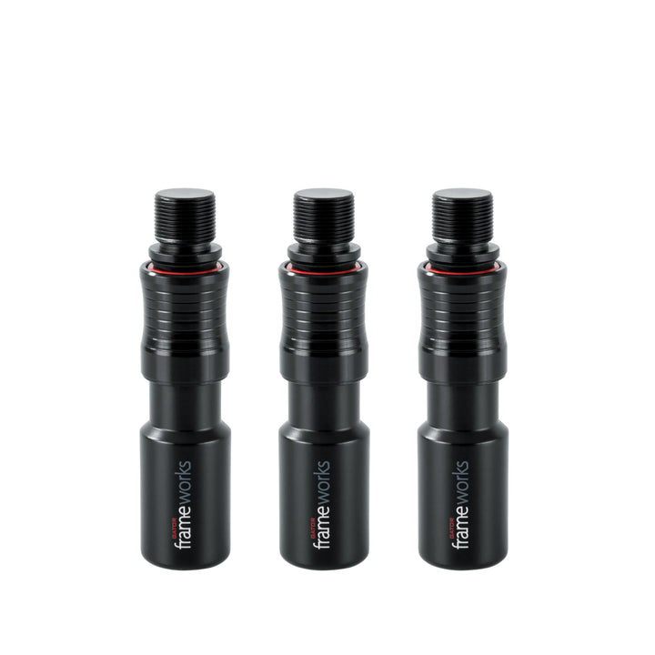 GFW-MIC-QRTOP3PK - 3x Mikrofono mit Stacco Rapido Schnellverschluss – 3er-Pack, Schnellverschluss –