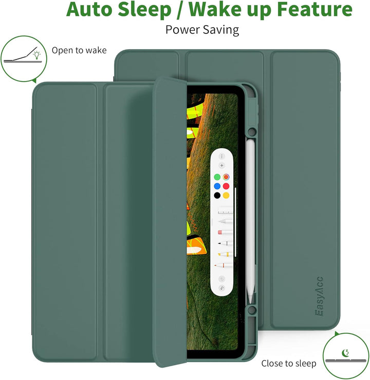 EasyAcc Hülle Kompatibel mit iPad Pro 12.9 Zoll 6./5./4./3 Generation (Modell 2022/2021/2020/2018) m