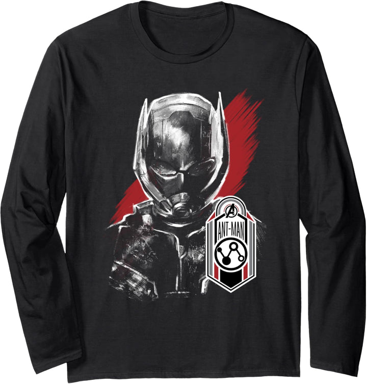 Marvel Avengers: Endgame Ant-Man Badge Portrait Langarmshirt