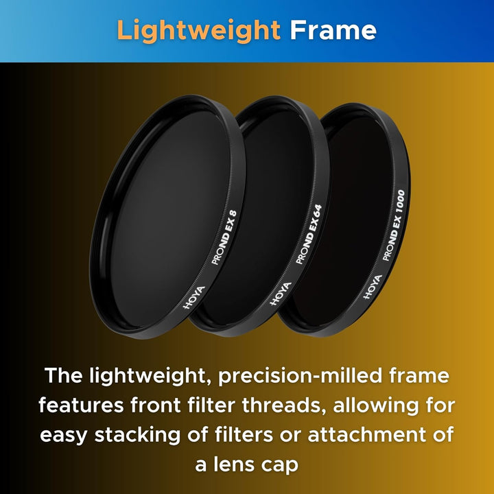HOYA PRO ND-EX Filter kit Pro ND8/ND64/ND1000 ø67mm 67mm ND8, 64, 1000 Kit, 67mm ND8, 64, 1000 Kit