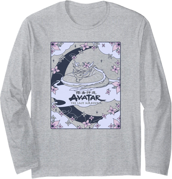 Avatar: The Last Airbender Roku Dragon Card Langarmshirt