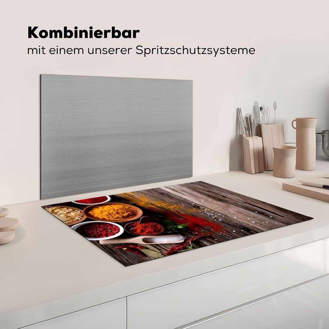 KitchenYeah© Herdabdeckplatte Einteilig Induktionsmatte Küche Abdeckung Ceranfeld Herd Abdeckplatte