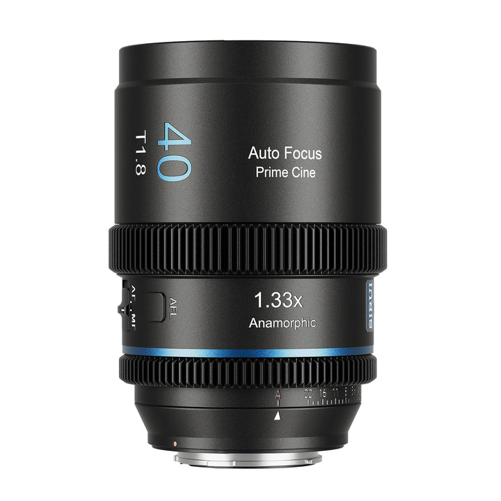SIRUI 40mm T1.8 1.33X Anamorphotische Linse, S35 Autofokus Objektiv für E-Mount Kameras, A6500, A670