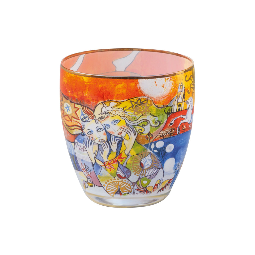Goebel Didier Delamonica 67030114 Windlicht, Shereazade und Dinarzad