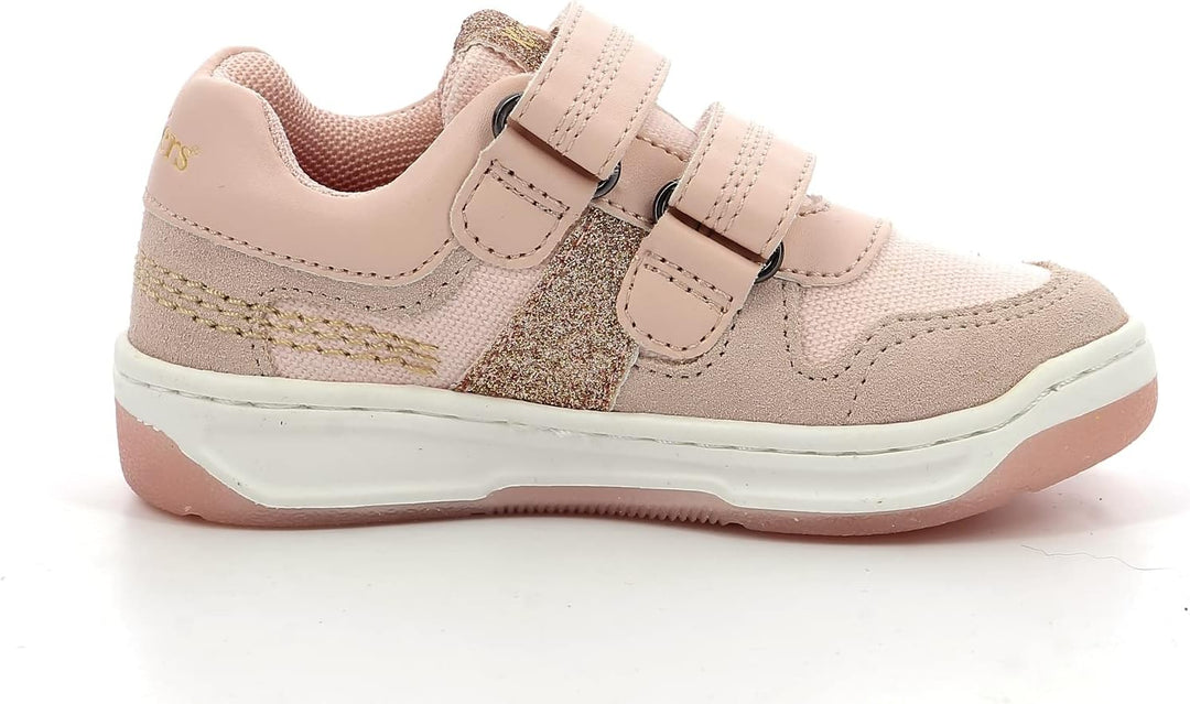 KICKERS Unisex Kinder Kalido Sneaker 34 EU Rose Clair, 34 EU Rose Clair