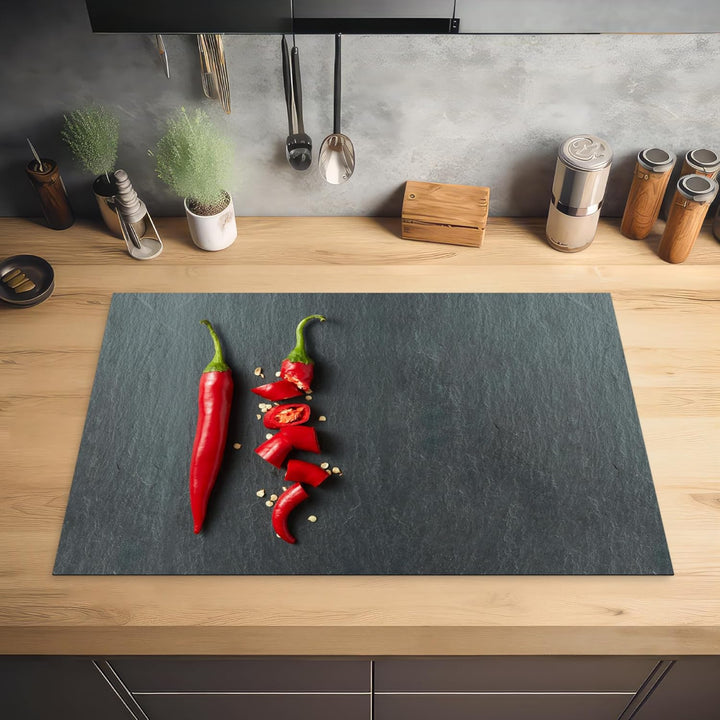 KitchenYeah© Herdabdeckplatte Einteilig Induktionsmatte Küche Abdeckung Ceranfeld Herd Abdeckplatte