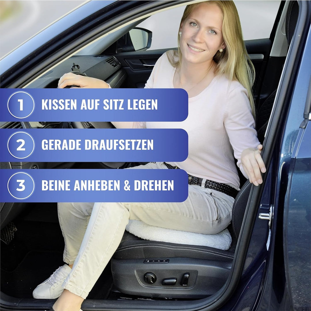 WENKO Drehkissen mit 2 Wechselbezügen