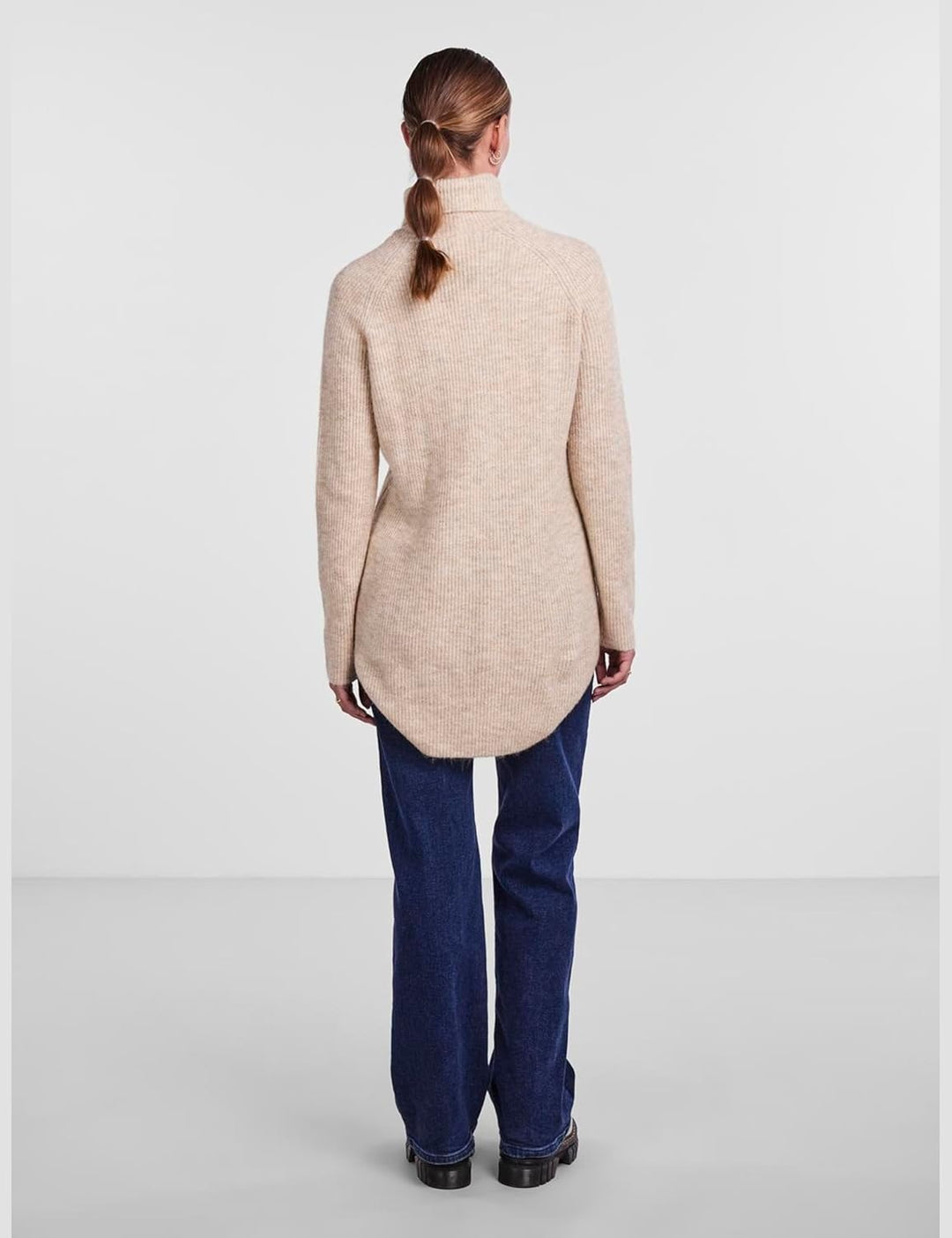 PIECES Female Tunika PCELLEN XS Beige (White Pepper), XS Beige (White Pepper)