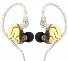 Airloop KZ ZSN Pro X Earbuds with Microphone, Blue