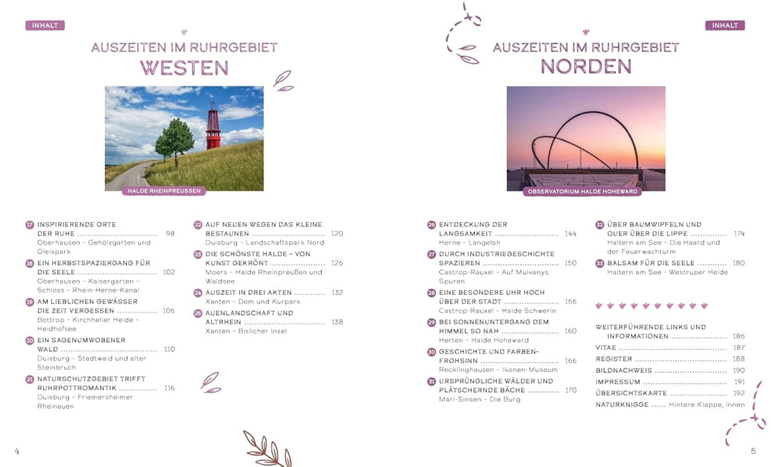 Auszeiten für die Seele im Ruhrgebiet: 33 Orte zum Innehalten, Lauschen und Aufblühen, Taschenbuch