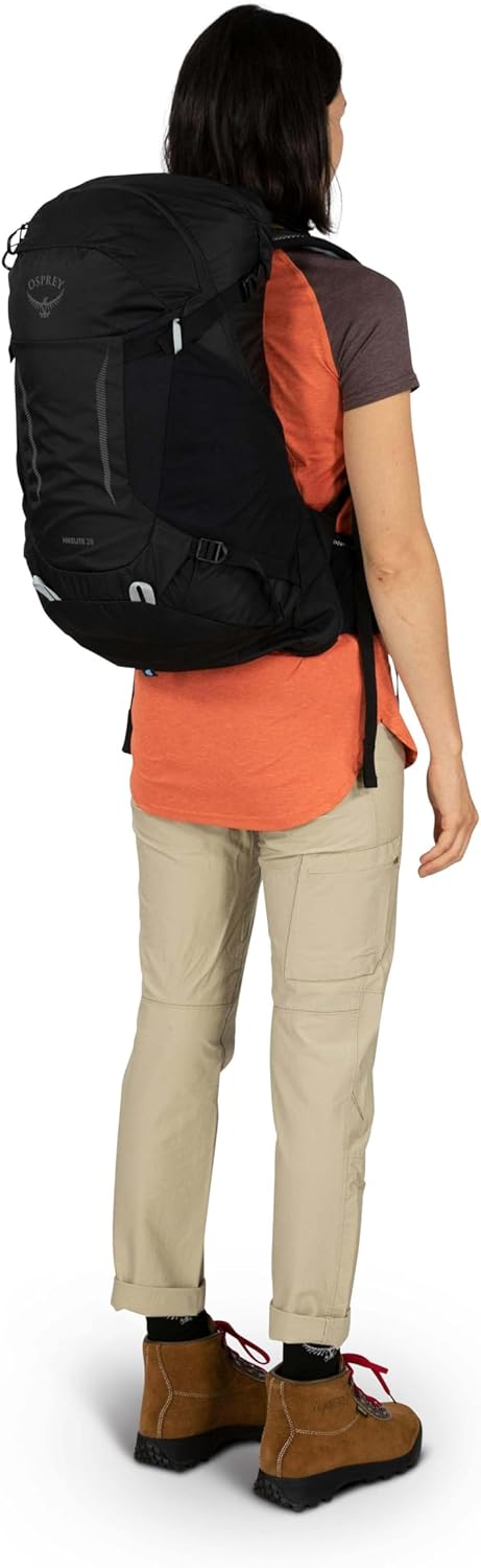 Osprey Europe Hikelite 28 Backpack Schwarz M-L, Schwarz M-L
