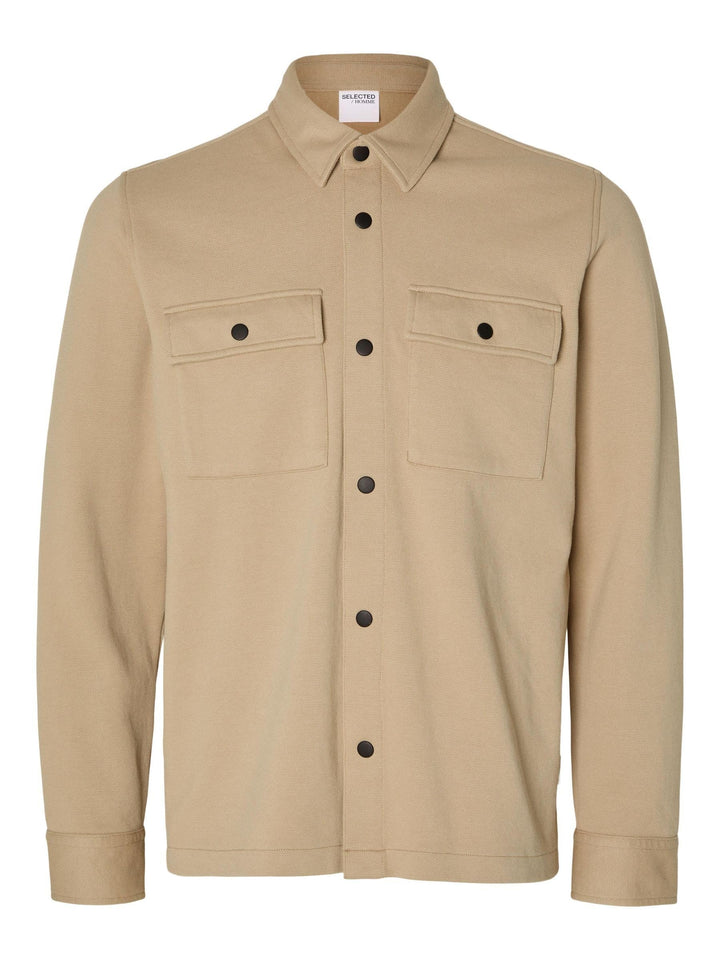 Selected Homme Male Overshirt Klassisches S Incense, S Incense