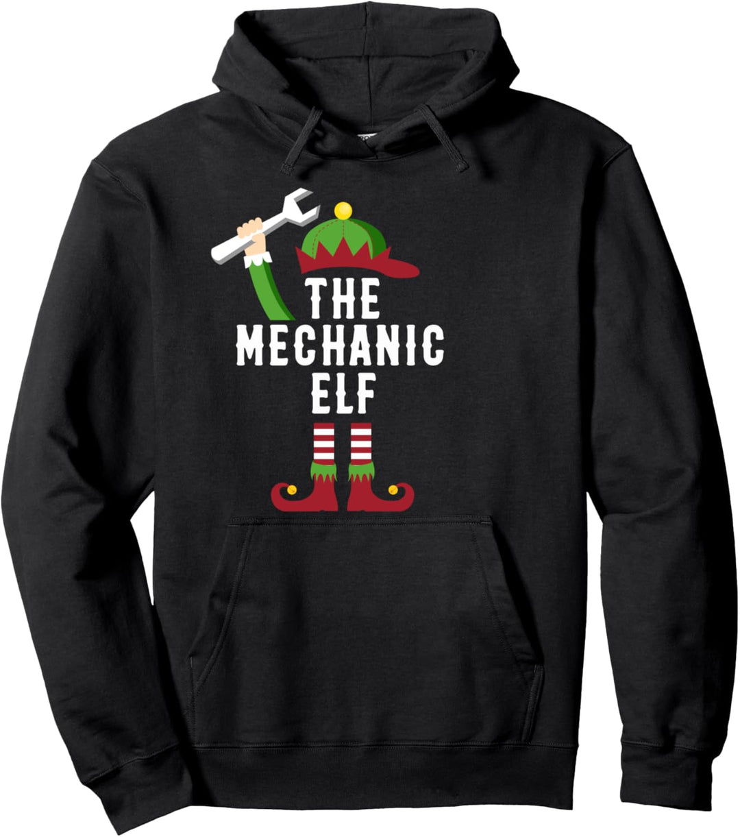 The Mechanic Elf lustige Weihnachtsgeschenke für Mechaniker Pullover Hoodie