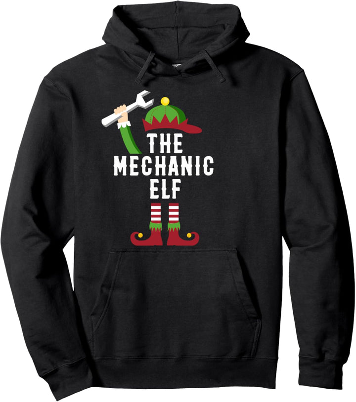 The Mechanic Elf lustige Weihnachtsgeschenke für Mechaniker Pullover Hoodie