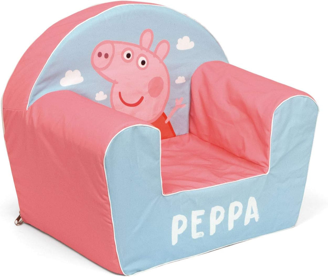 ARDITEX AD-PP13036 Chaises Longues, Holz Polyester, Peppa Pig, único, Peppa Pig