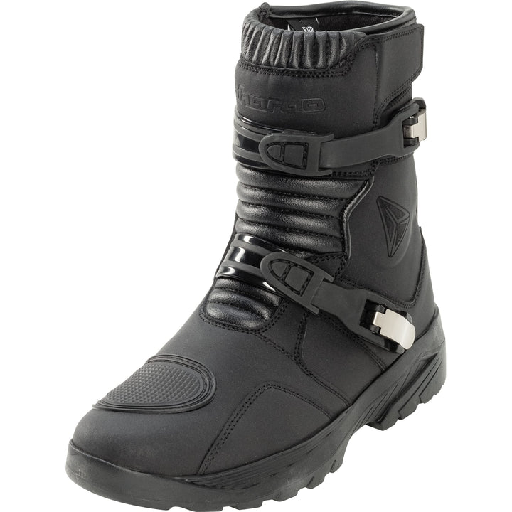 Robson WP Damen Motorradstiefel kurz schwarz 38
