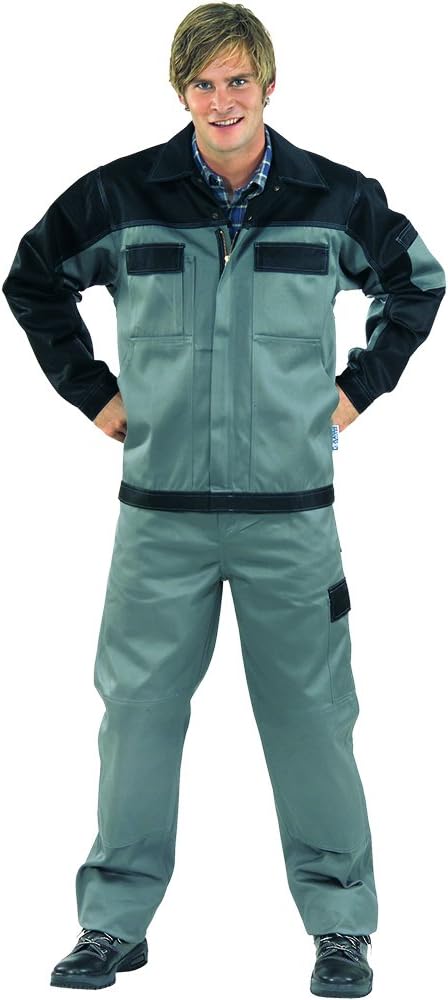 Planam Grösse 48 Herren Tristep Bundjacke grau schwarz Modell 1204 48 Grau/Schwarz, 48 Grau/Schwarz