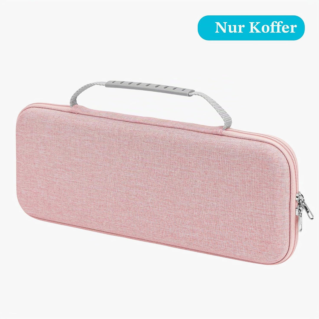 GEEKRIA Hartschalen-Reiseetui, kompatibel mit Logitech K380/k380s Tastatur +M350/M350s Maus, Pebble