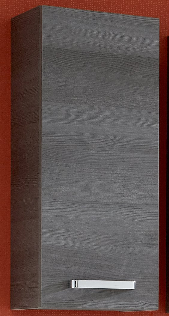Pelipal Badezimmer Hängeschrank Quickset 352 in Graphit Struktur quer, 30 cm breit | Bad Wandschrank