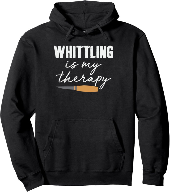 Schnitzen Therapie Spruch Schnitzerei Holzarbeit Pullover Hoodie